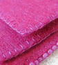 NEEDLE BOOK   HAND BEADED   PINK MAUVE - Image 6