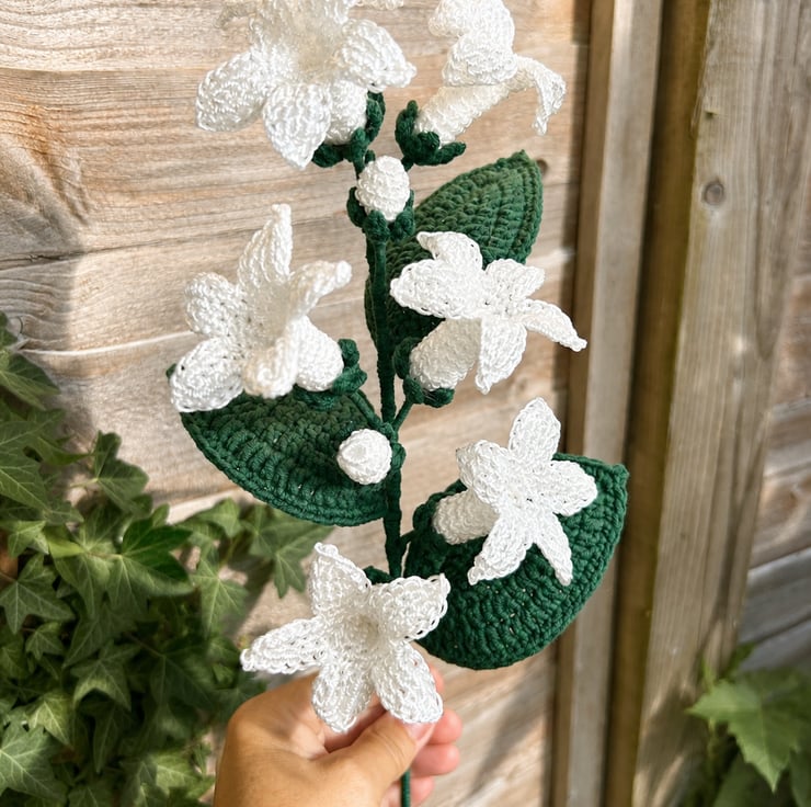 Handmade Crochet Jasmine Wedding Bouquet – Whit... - Folksy