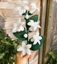 Handmade Crochet Jasmine Wedding Bouquet – White Bridal Flowers - Image 3
