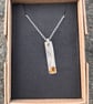 Sterling Silver Necklace  with Citrine Gemstone - Image 6
