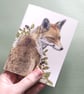 Handmade Fox Notebook - Small Notepad for To Do Lists, Journalling and Notes - Image 3