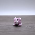 small glass pig keepsake figure