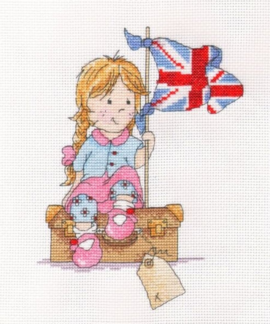 Royal Rascal - Elizabeth cross stitch kit