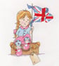 Royal Rascal - Elizabeth cross stitch kit - Image 1