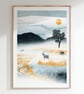 Roam Free Illustrated Art Print  - Image 3