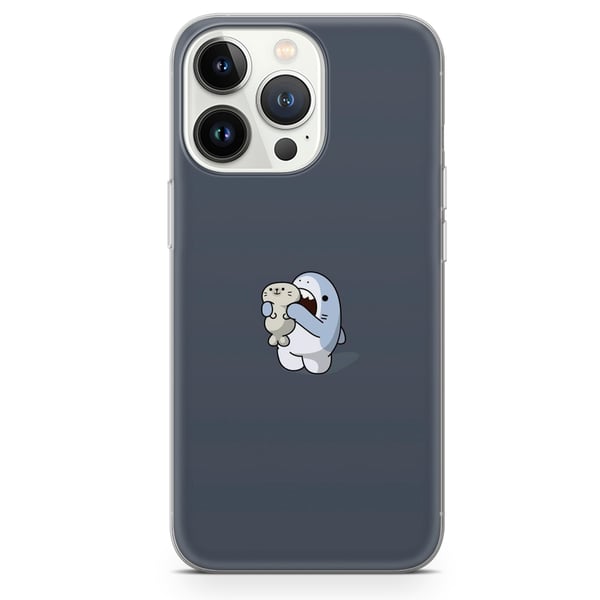 Shark Phone Case Minimalist Cover fit for Iphone, Samsung, Huaewei, Google Pixel