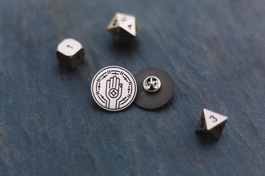 Cleric Enamel Pin - accessories for D&D players