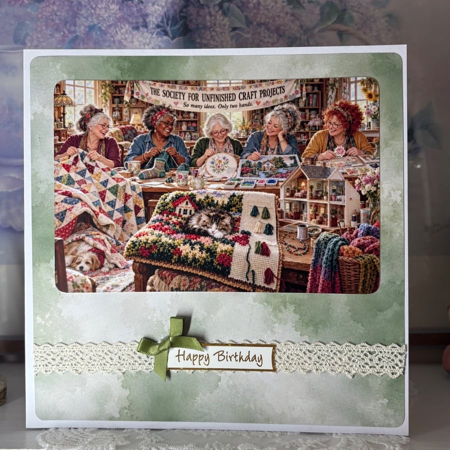 Greeting Card - Unfinished Projects - C 0017