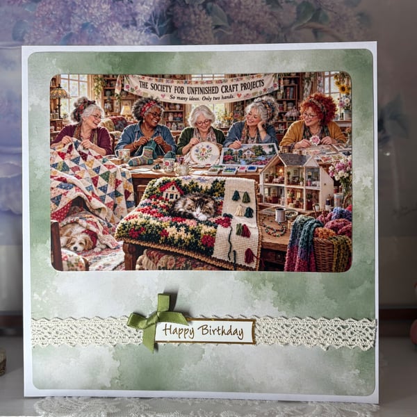 Greeting Card - Unfinished Projects - C 0017