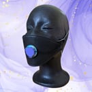 Purple SIP valve cap with black keeper