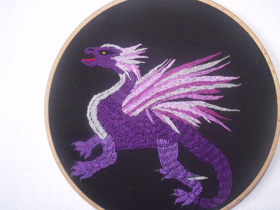 Purple Baby Dragon - NEW REDUCED PRICE