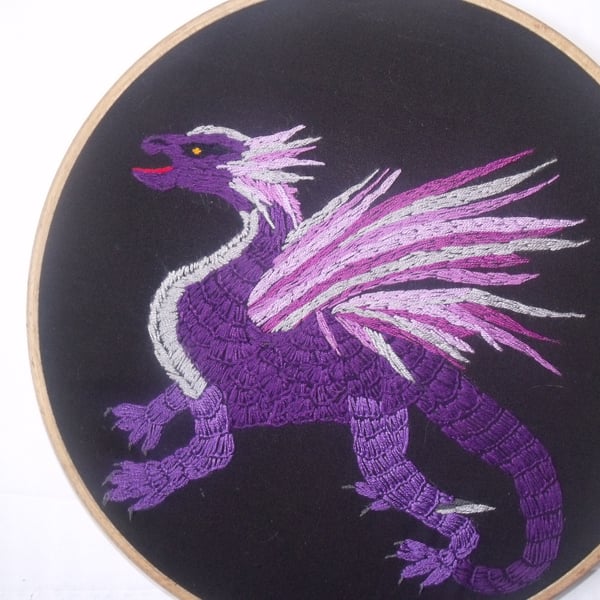 Purple Baby Dragon - NEW REDUCED PRICE