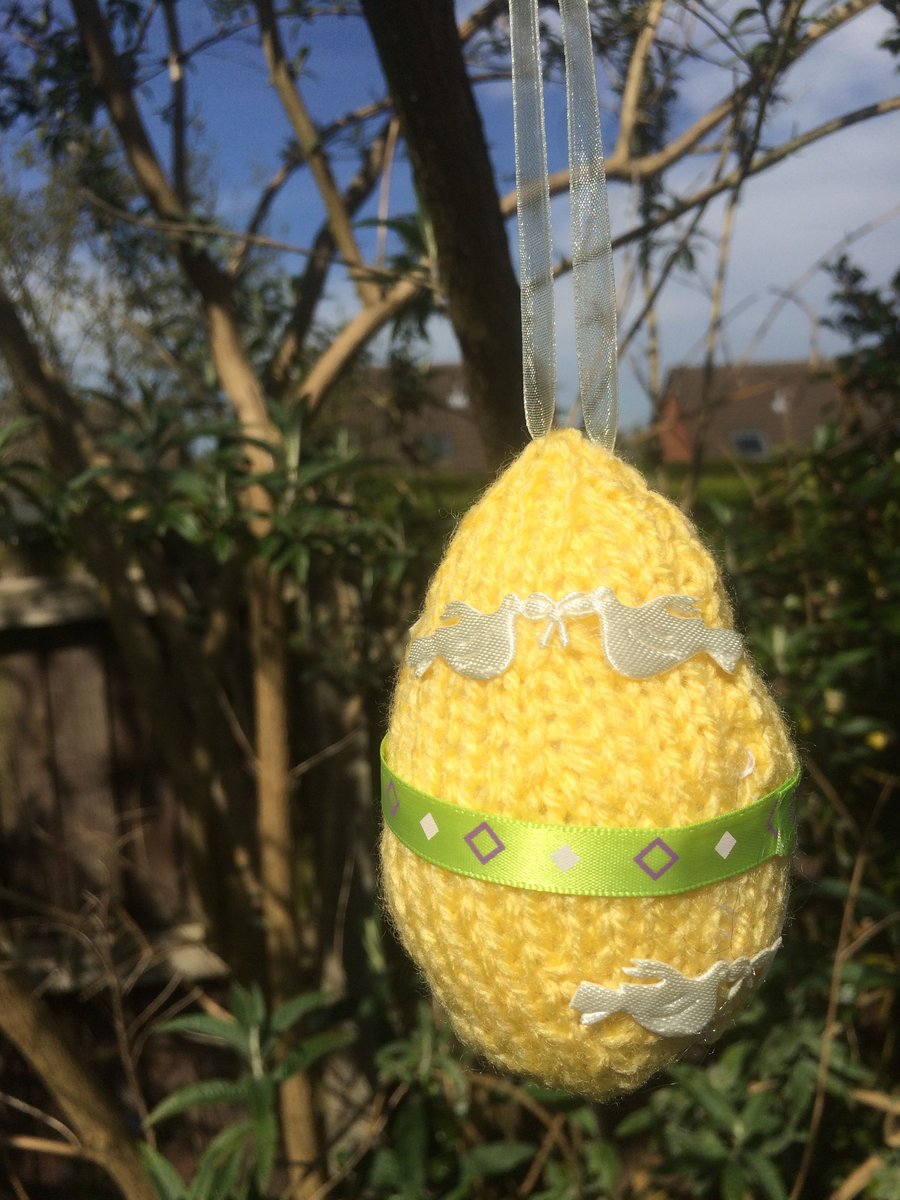 Little Decorative Knitted Egg