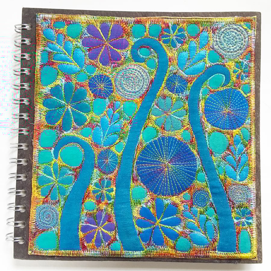 Sketchbook Textile Notebook Cover 