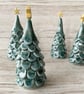 Handmade Ceramic Christmas Tree with Yellow Star - Image 4