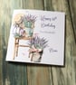 Lavender Birthday Card For Woman Happy Birthday Mum Nan Nanny Grandma  - Image 3