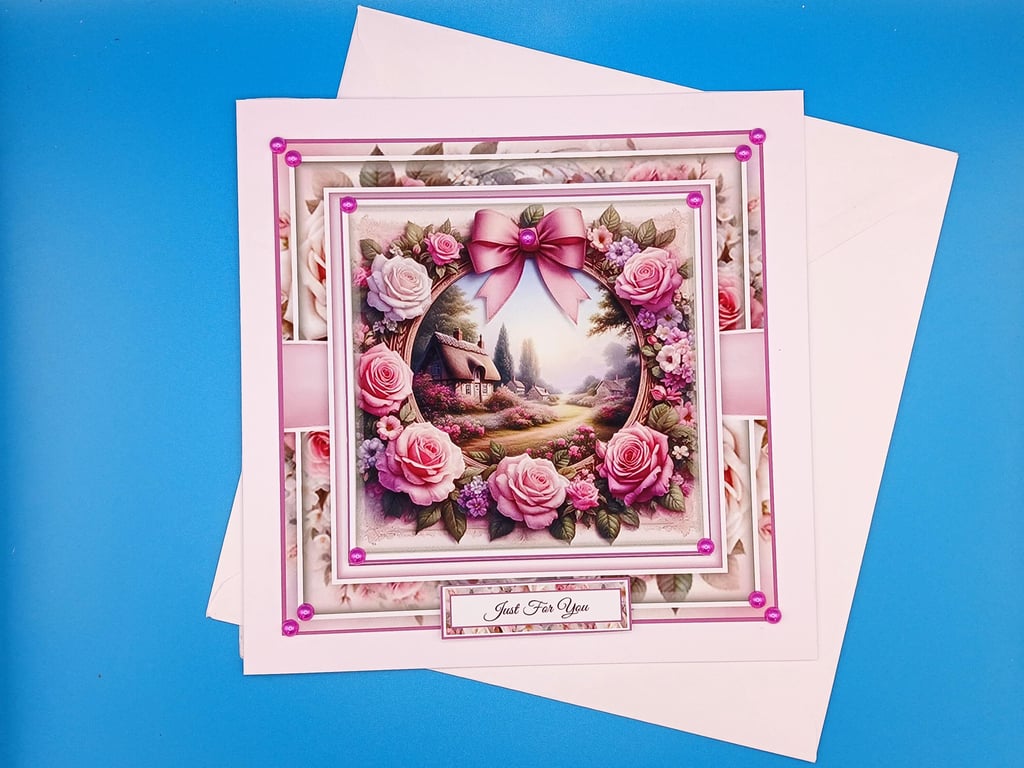 Birthday Card For Her, Floral