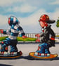 Hot  Wheels    10 x 7"