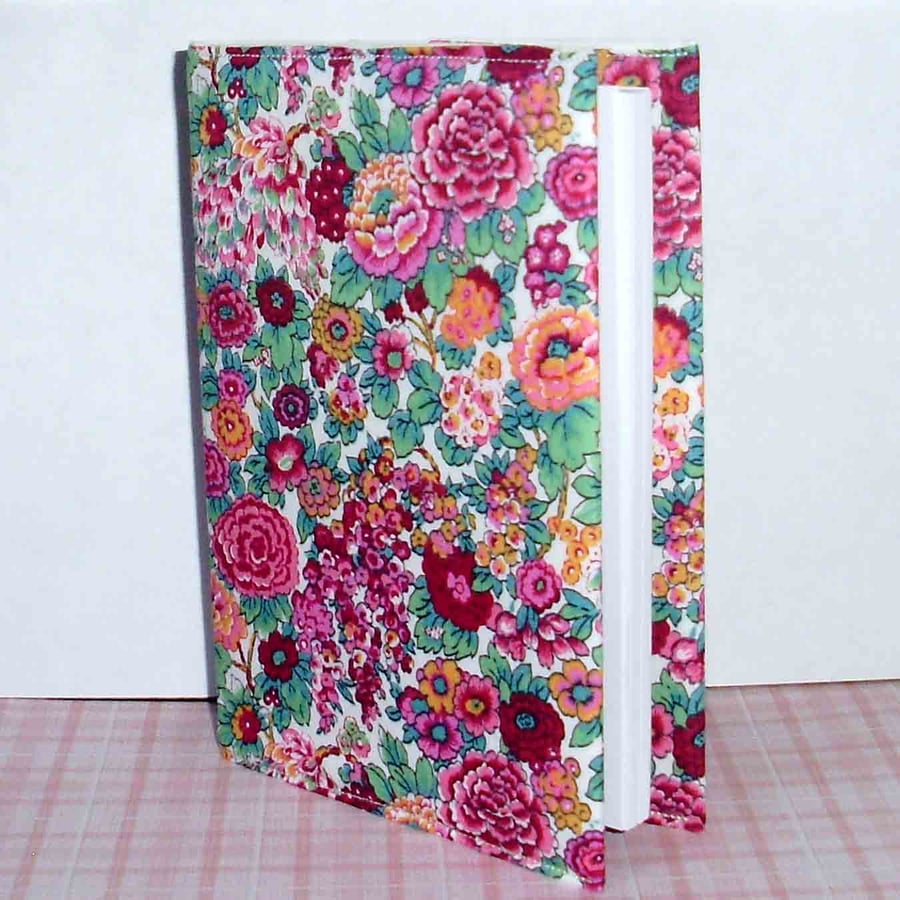 Notebook A6 Floral Liberty print