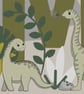 Dinosaur Initial Personalised Print - nursery art or child's bedroom - Image 6