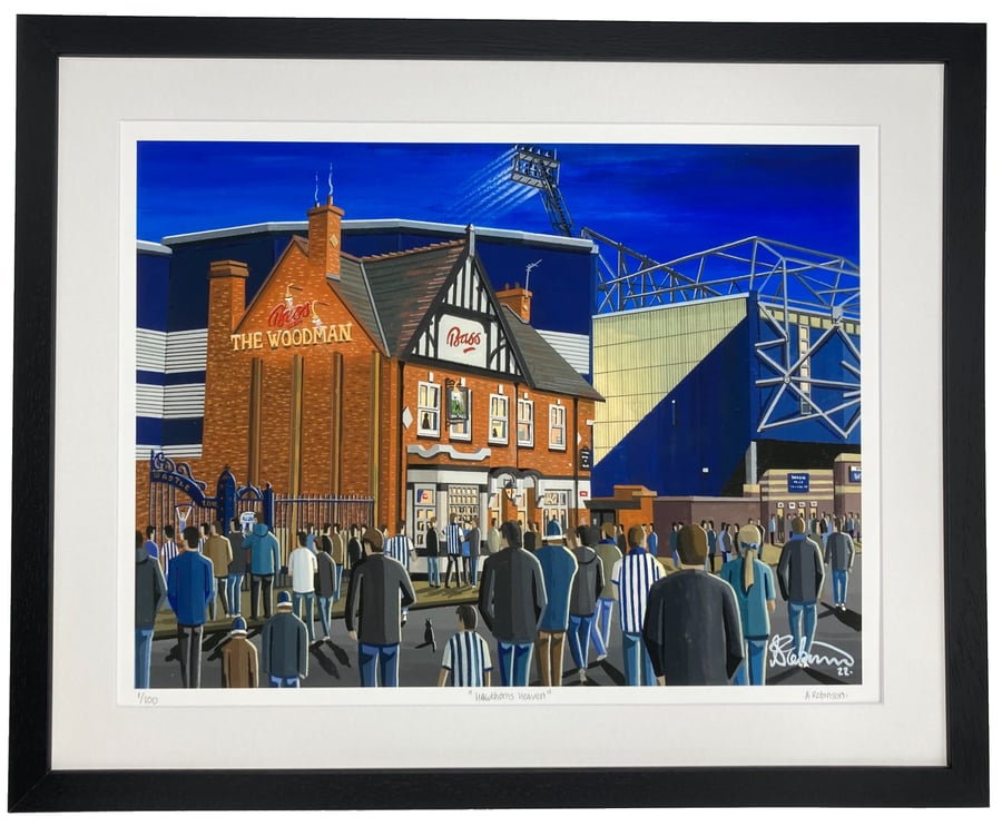 West Brom. Bromwich. Limited Edition Art Print Albion Football Club FC, Stadium