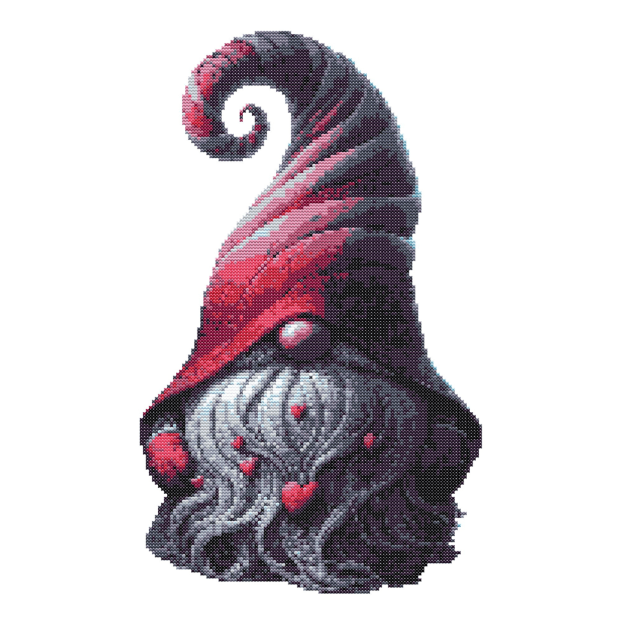 FAIRY GNOME GONK 3 - Cross Stitch Pattern - Cross Stitch Chart