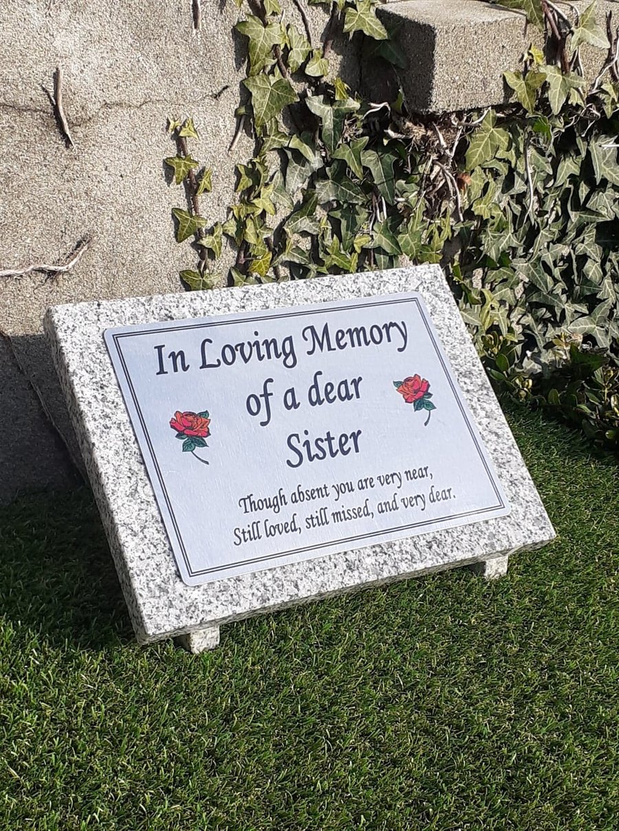 Personalised Grave Marker Grave Stone Cemetery Grave Headstone Cemetery stone