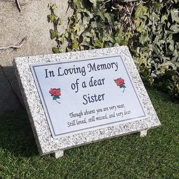 Personalised Grave Marker Grave Stone Cemetery Grave Headstone Cemetery stone