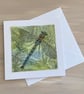 Hand painted dragonfly greetings card - Image 5