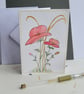 Poppies Wildflower Greetings Card with Envelope - Hand Painted Blank Card - Image 5