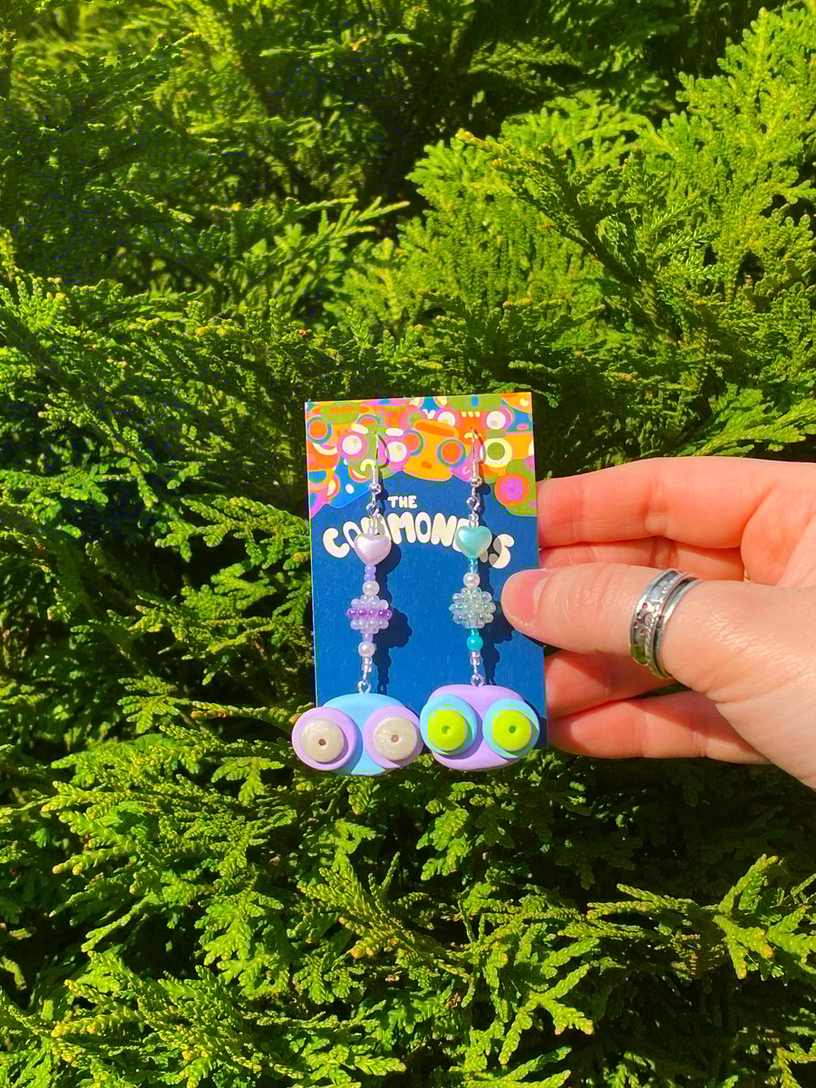 Clay Earrings - The Commoners - Pair 5