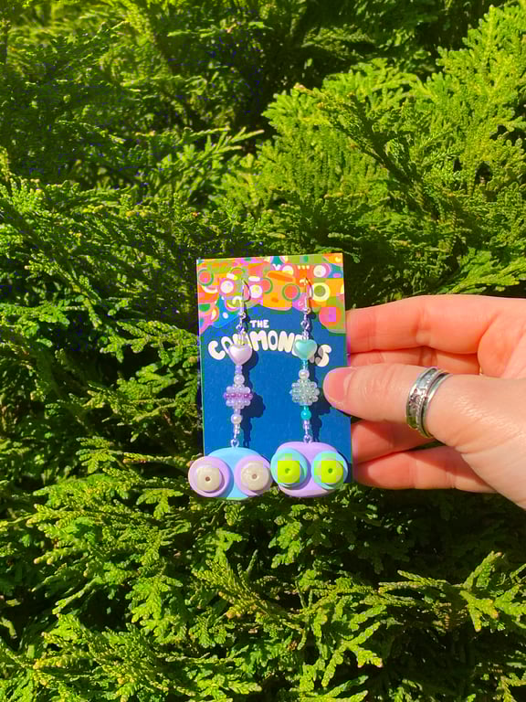 Clay Earrings - The Commoners - Pair 5