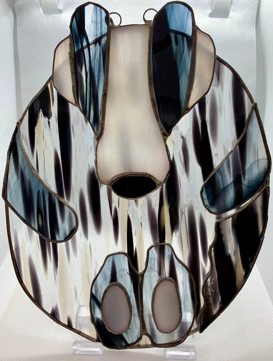 Stained Glass Badger