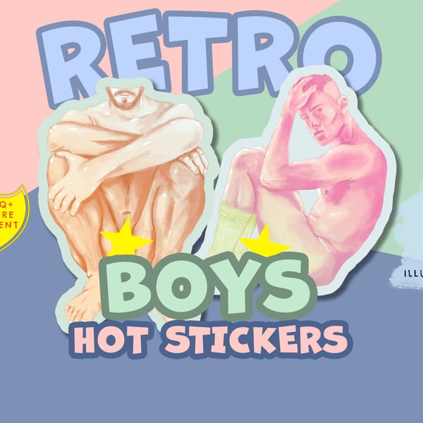 RETRO BOYS SICKERS