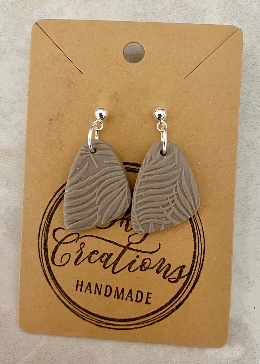 Ref: 2544 Handmade polymer clay earrings (includes FREE UK postage)