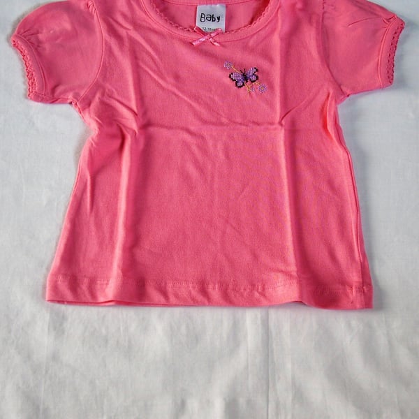 Butterfly T-shirt Age 12-18 months
