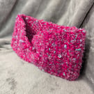 Womens Ear warmer- Pink