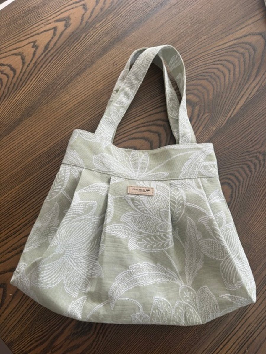 Light Green Hobo Style Bag 