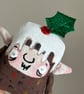 Brownie Christmas Pudding Art Doll 2 - Image 4