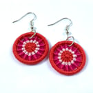 Textile Earrings