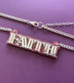 Faith acrylic necklace - Image 2