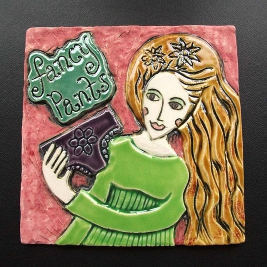 Fancy Pants ceramic tile