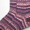 hand knit women's wool socks UK 5-7