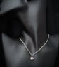 Sterling silver heart necklace - Image 1