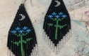 Beaded Fringe Earrings