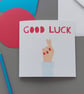 Good Luck card with crossed fingers - Image 2