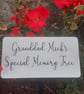  Memorial Tree plaque Dedication tree marker Memorial tree Plaque Remembrance  - Image 2
