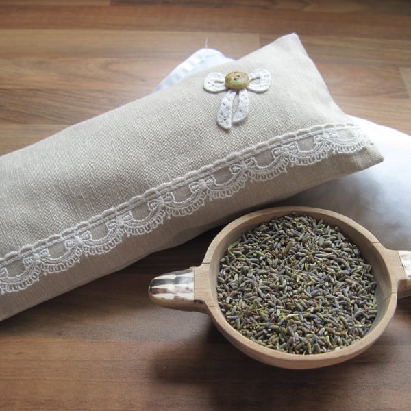 Organic Lavender Scented Bow Eye Pillow