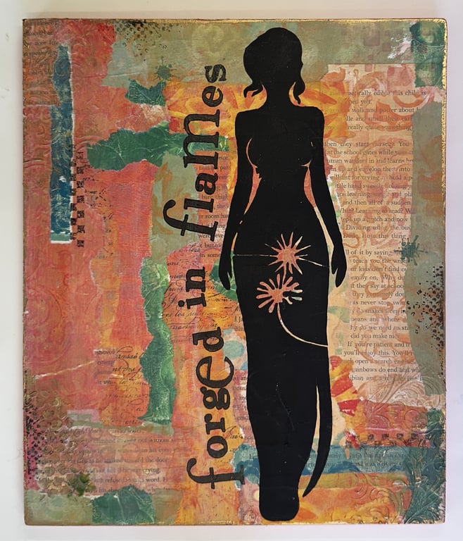 Original Mixed Media Collage