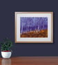 Winter Birch, original hand-pulled screen print - Image 2
